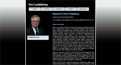 Desktop Screenshot of fivefpublishing.com