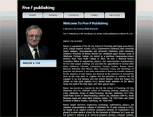 Tablet Screenshot of fivefpublishing.com